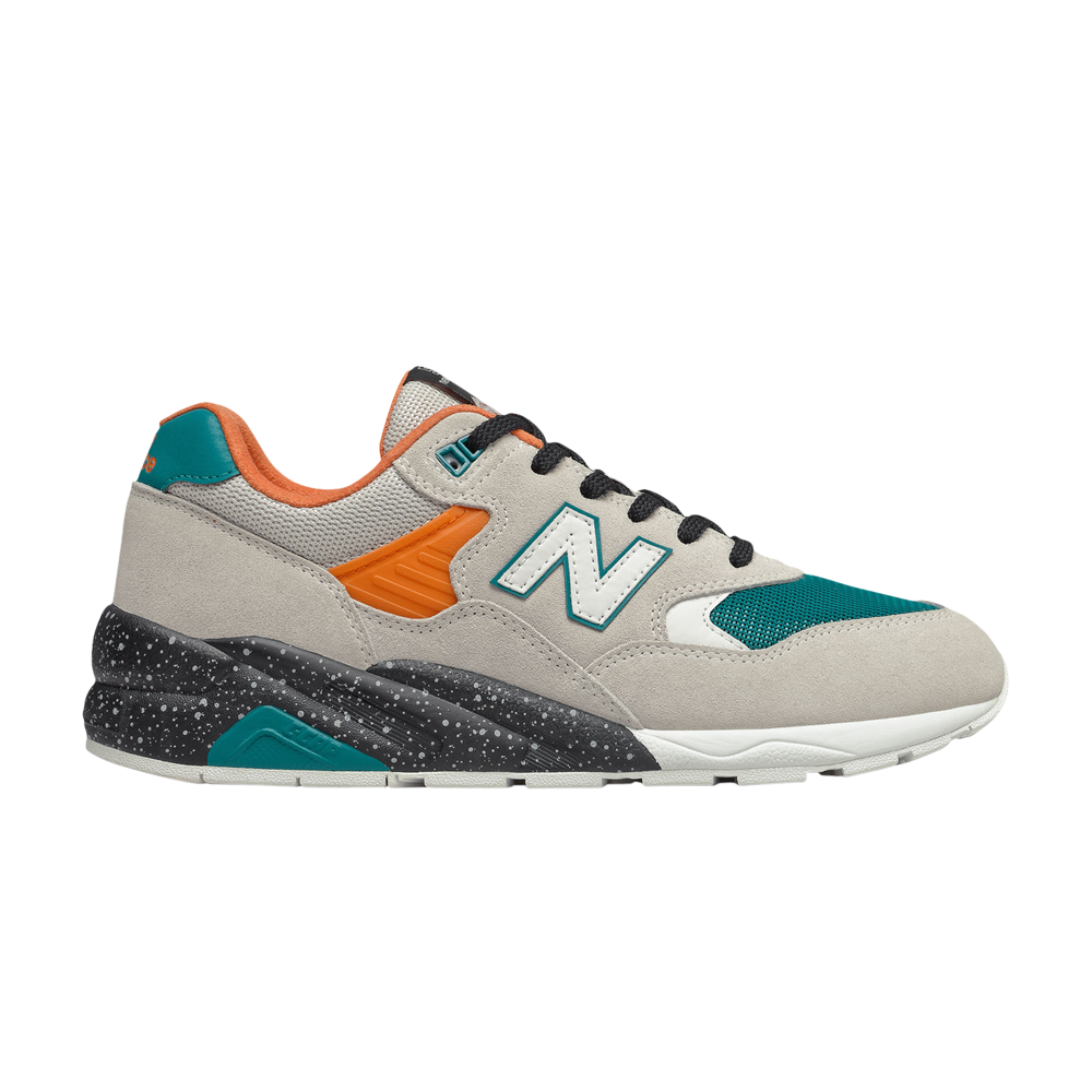 Pre-owned New Balance 580 'khaki Amazonite' In Brown