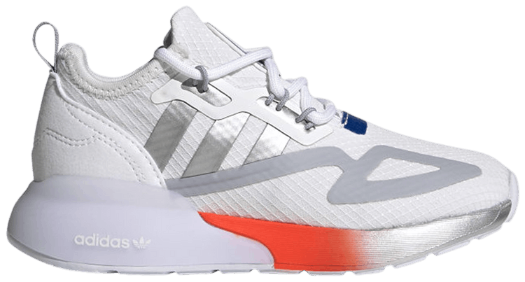 Adidas zx 2k boost kids silver discount