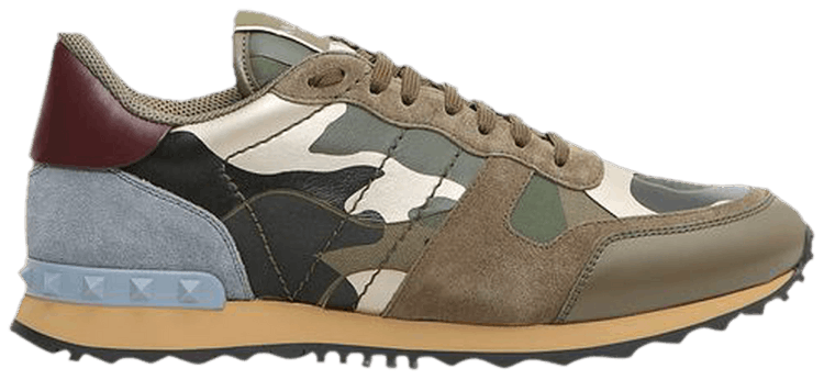 Valentino Rockrunner Camo   Army Green