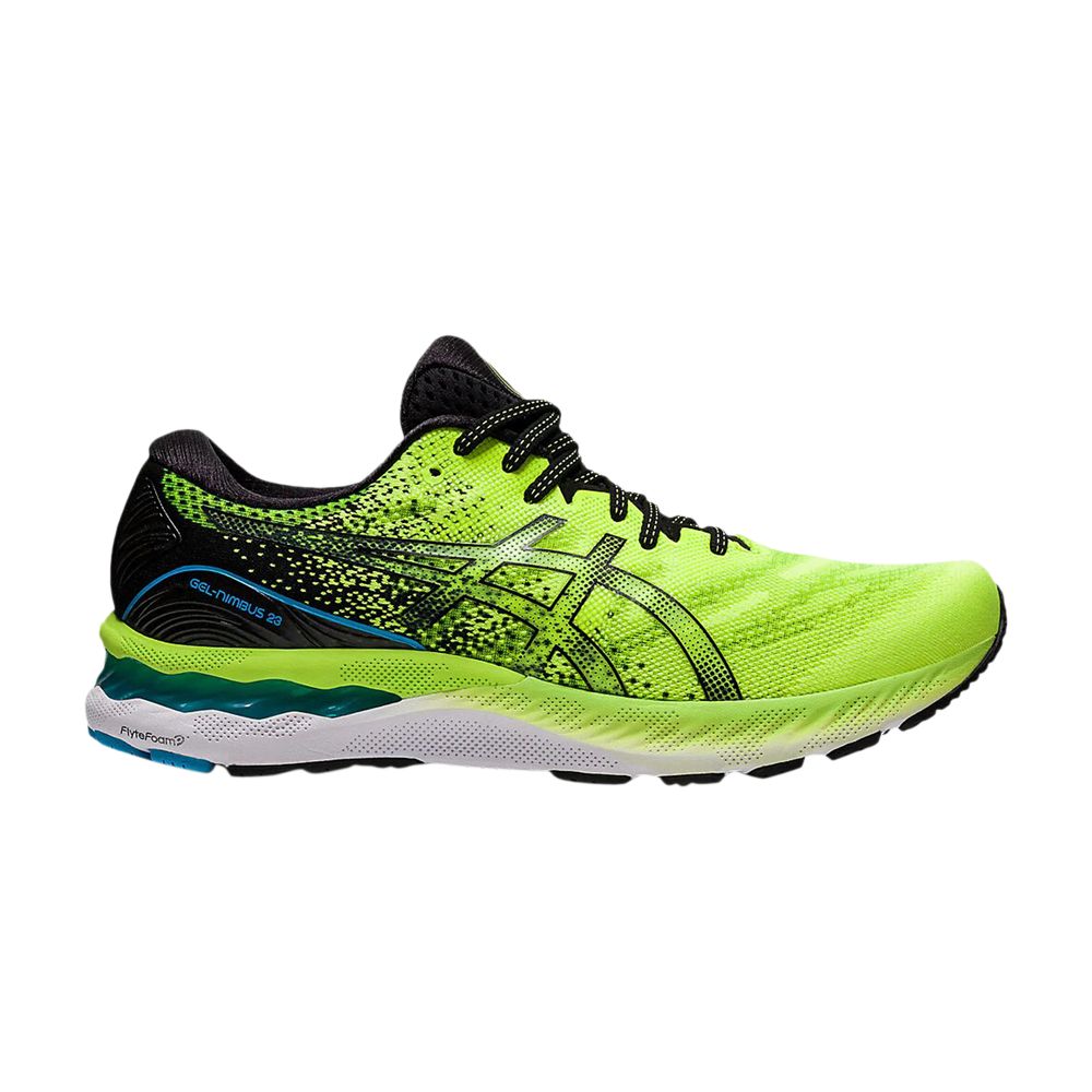 ASICS Gel Nimbus 23 'Hazard Green Black' | Men's Size 9.5