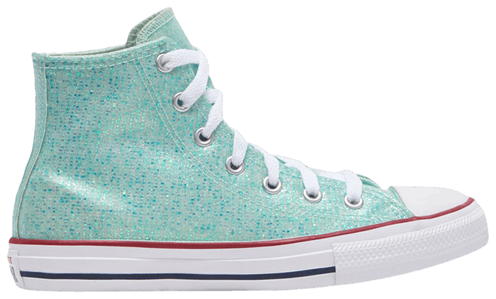 Converse Chuck Taylor All Star High PS Glitter Teal Tint