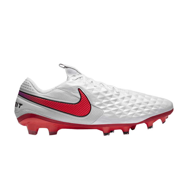 Buy Tiempo Legend 8 Elite FG White Flash Crimson AT5293 163 GOAT