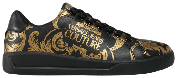 Versace Jeans Couture Baroque Print   Black Gold