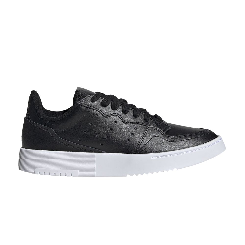 Pre-owned Adidas Originals Adidas Supercourt J 'core Black' | Kid's Size 3.5