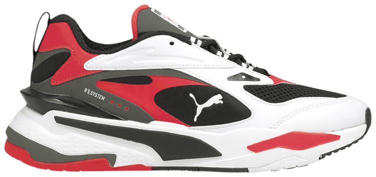 Puma RS Fast Jr Black Red Blast