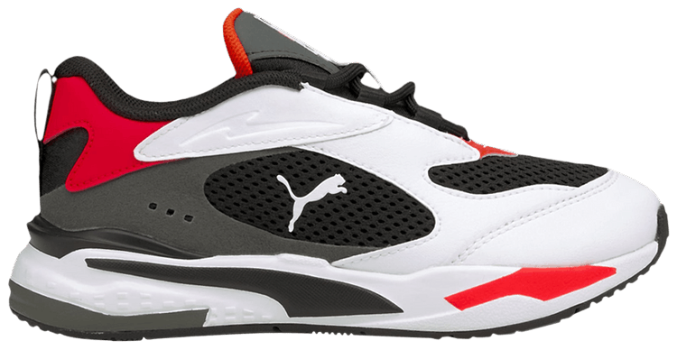 Puma RS Fast Little Kid Black Red Blast