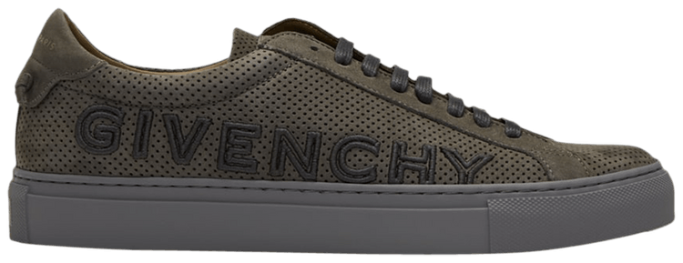 Givenchy Urban Street Low Logo Print   Light Grey
