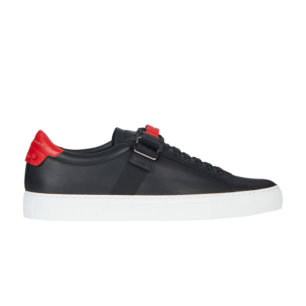 Pre-owned Givenchy Urban Street Strap Low 'black Red' | Men's Size 42