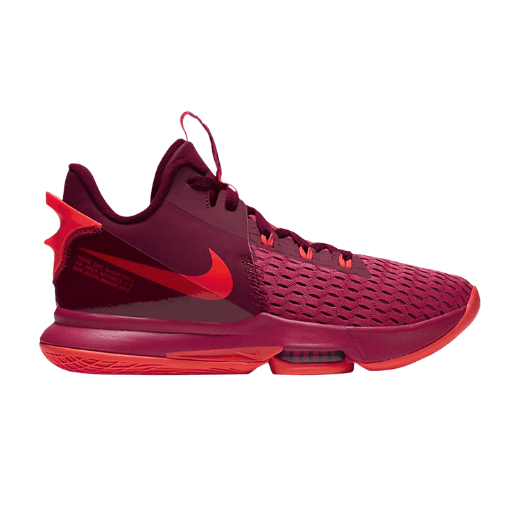 Buy LeBron Witness 5 Gym Red Crimson CQ9380 600 GOAT CA