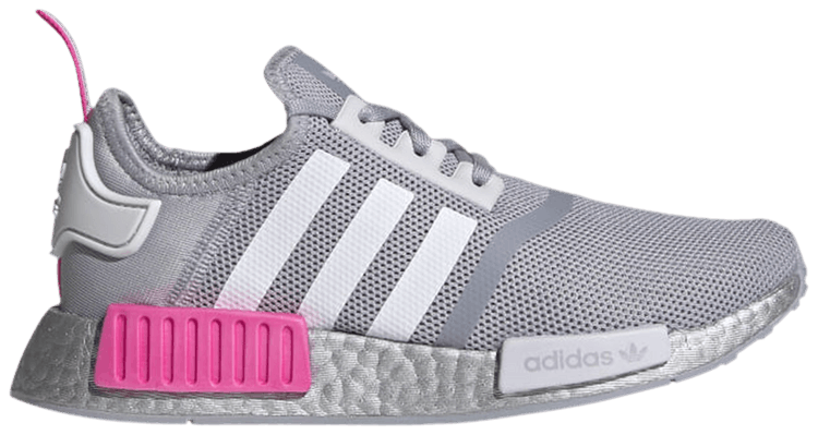 Adidas NMD R1 J Silver Screaming Pink
