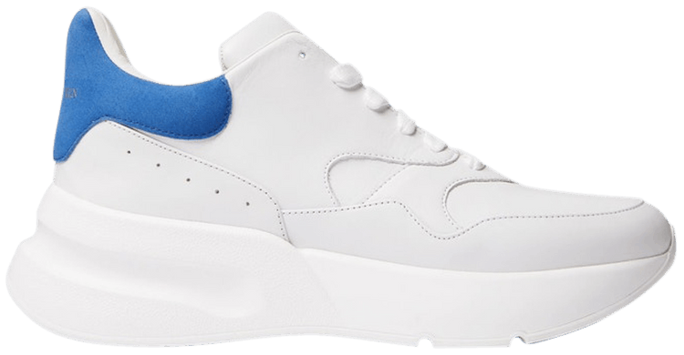 Alexander McQueen Oversized Runner White Electric Blue