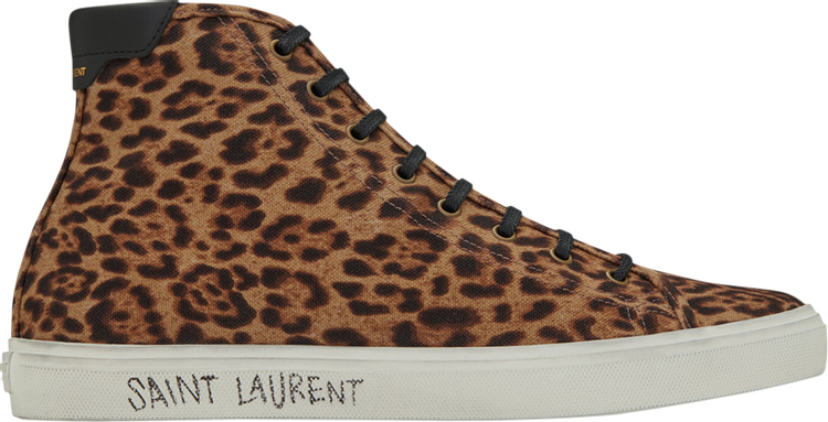 Saint Laurent Malibu Mid 'Leopard Print'