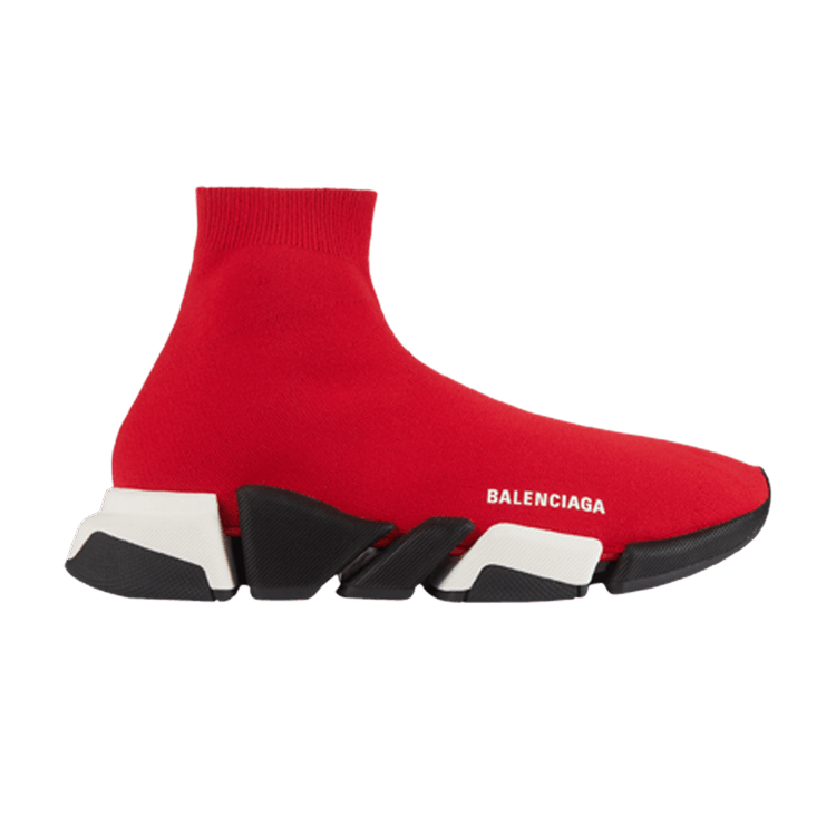 Size 10.0 Balenciaga Speed 2.0 Sneaker Red