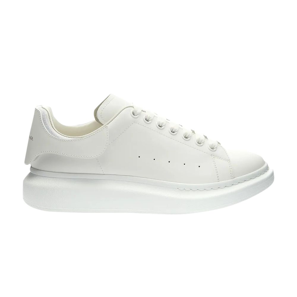 Pre-owned Alexander Mcqueen Oversized Sneaker 'removable Velcro Patch - White' | Men's Size
