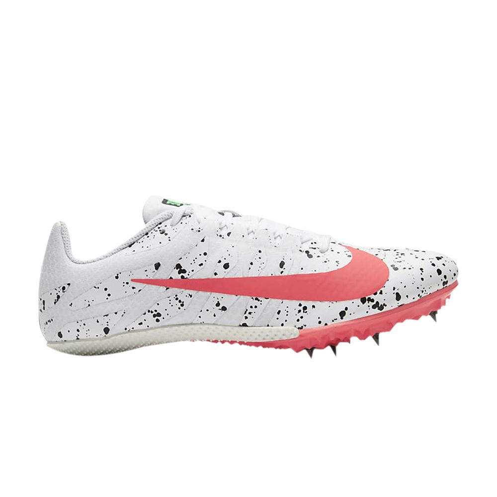 Nike Zoom Rival S 9 'Paint Splatter - White Crimson Jade' | Men's Size 7.5
