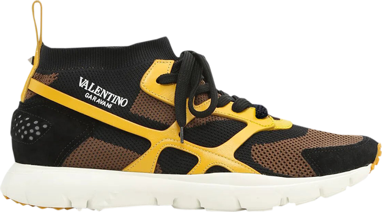 Valentino Sound High Sneaker 'Yellow'