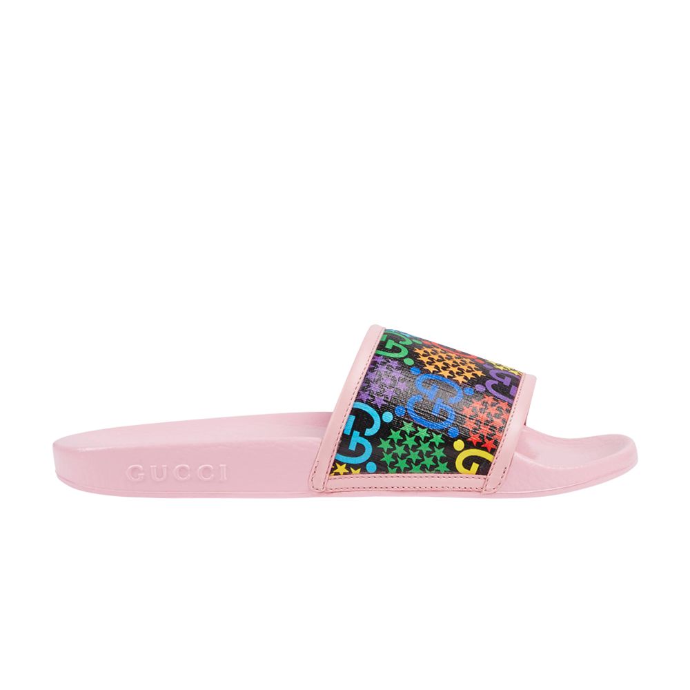 Pre-owned Gucci Wmns Slide 'psychedelic - Pink' | Women's Size 38