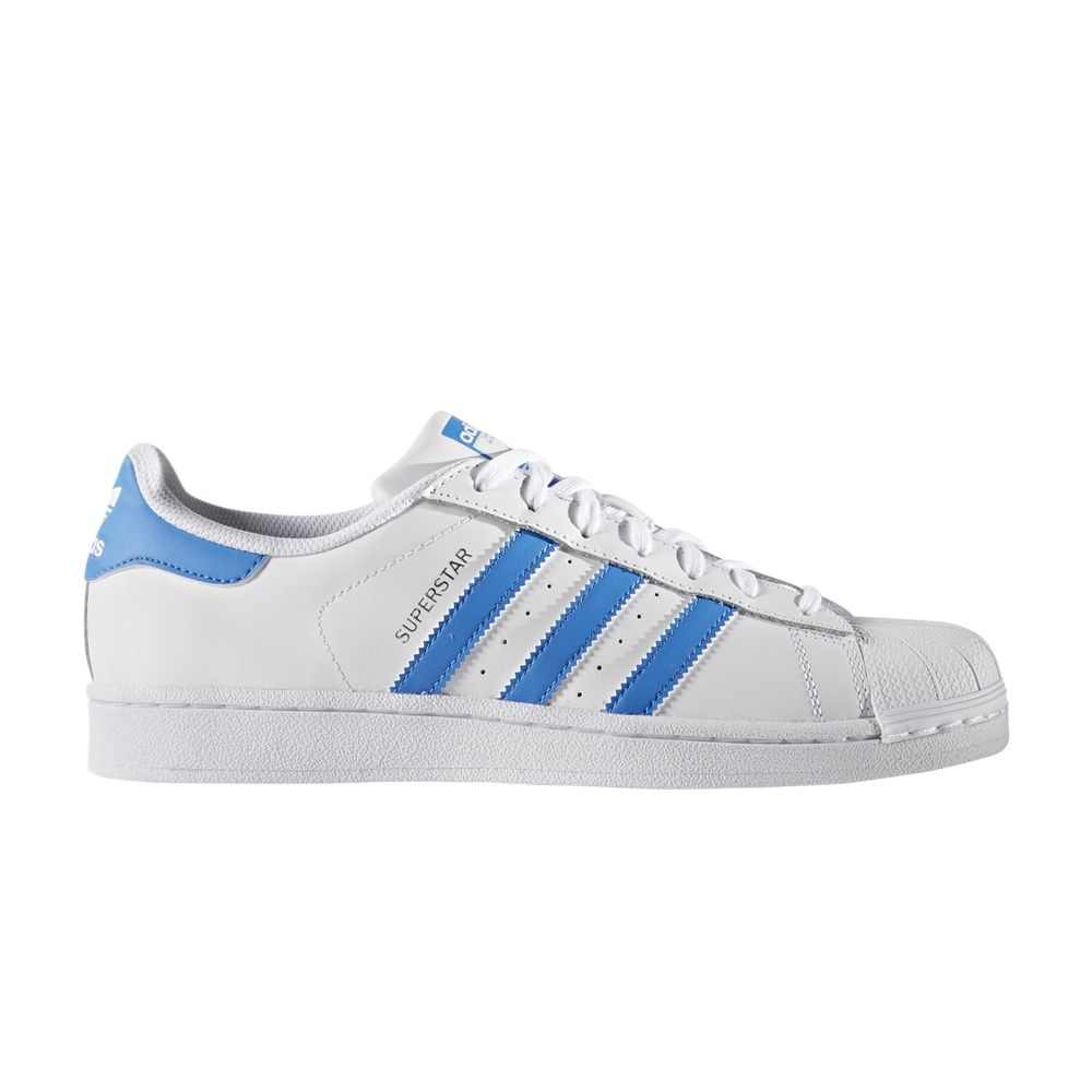 ADIDAS ORIGINALS SUPERSTAR 'WHITE RAY BLUE'