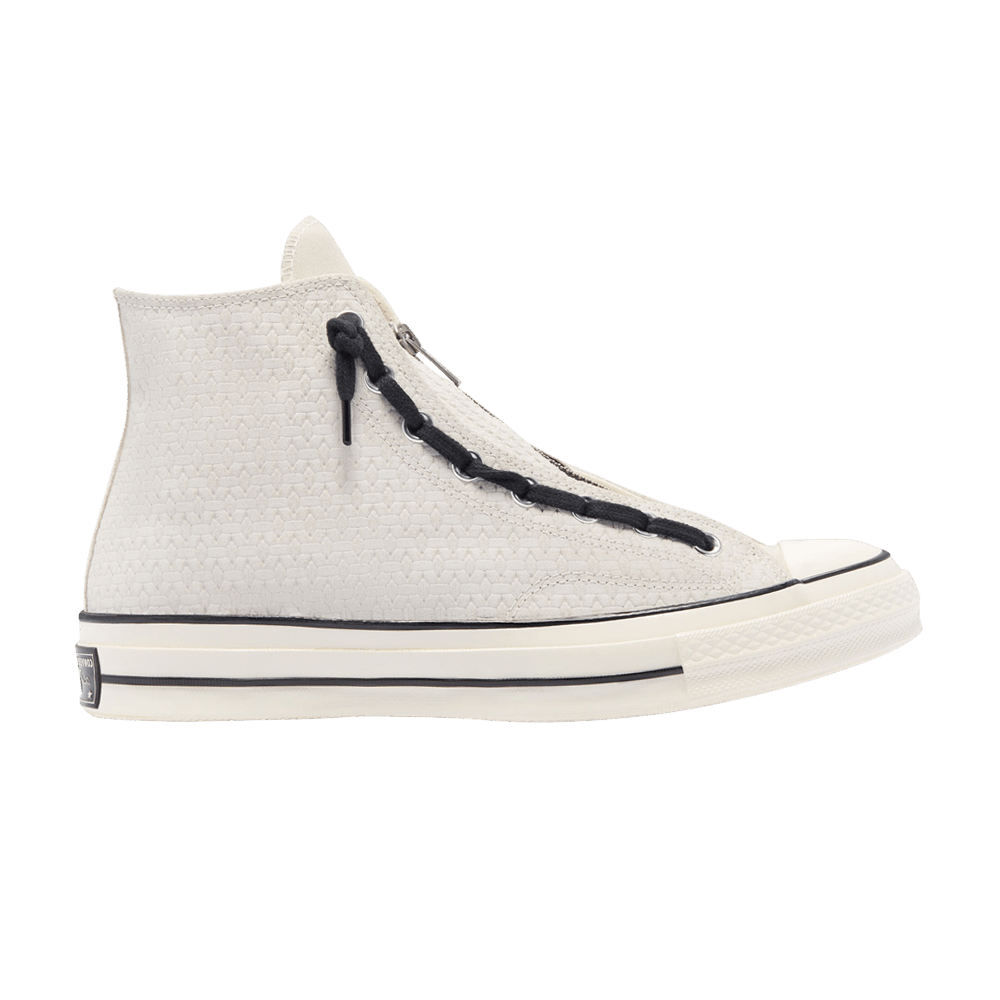 Chuck 70 Zip High 'Egret Black' | GOAT