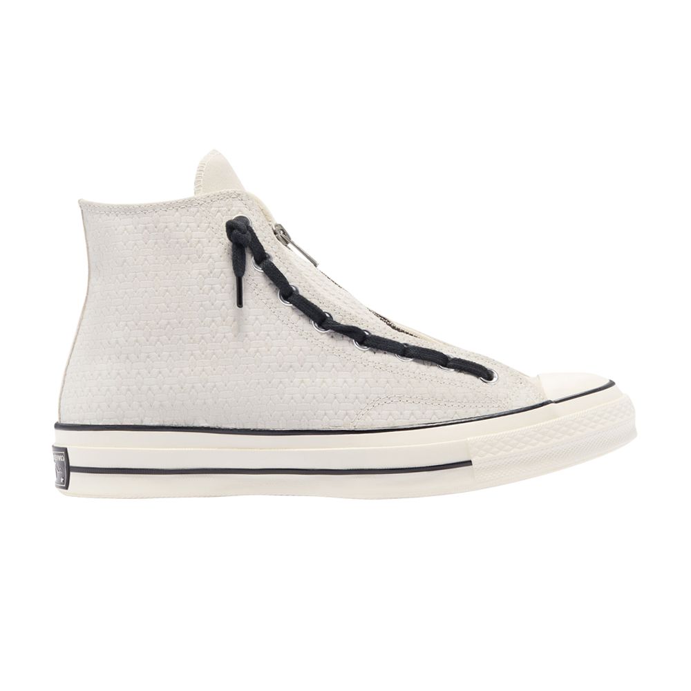 CONVERSE CHUCK 70 ZIP HIGH 'EGRET BLACK'