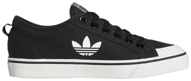 Adidas Wmns Nizza Trefoil Core Black White