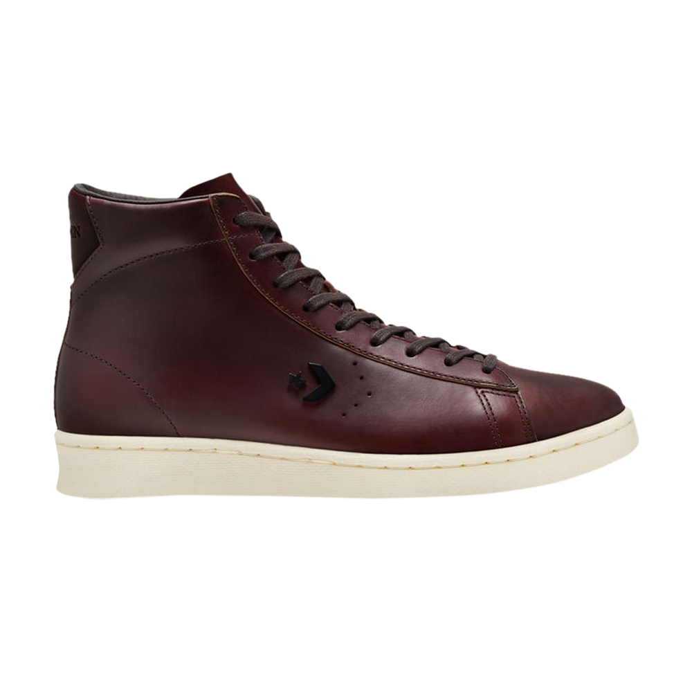 Pre-owned Converse Horween Leather Co. X Pro Leather High 'ganache' In Brown