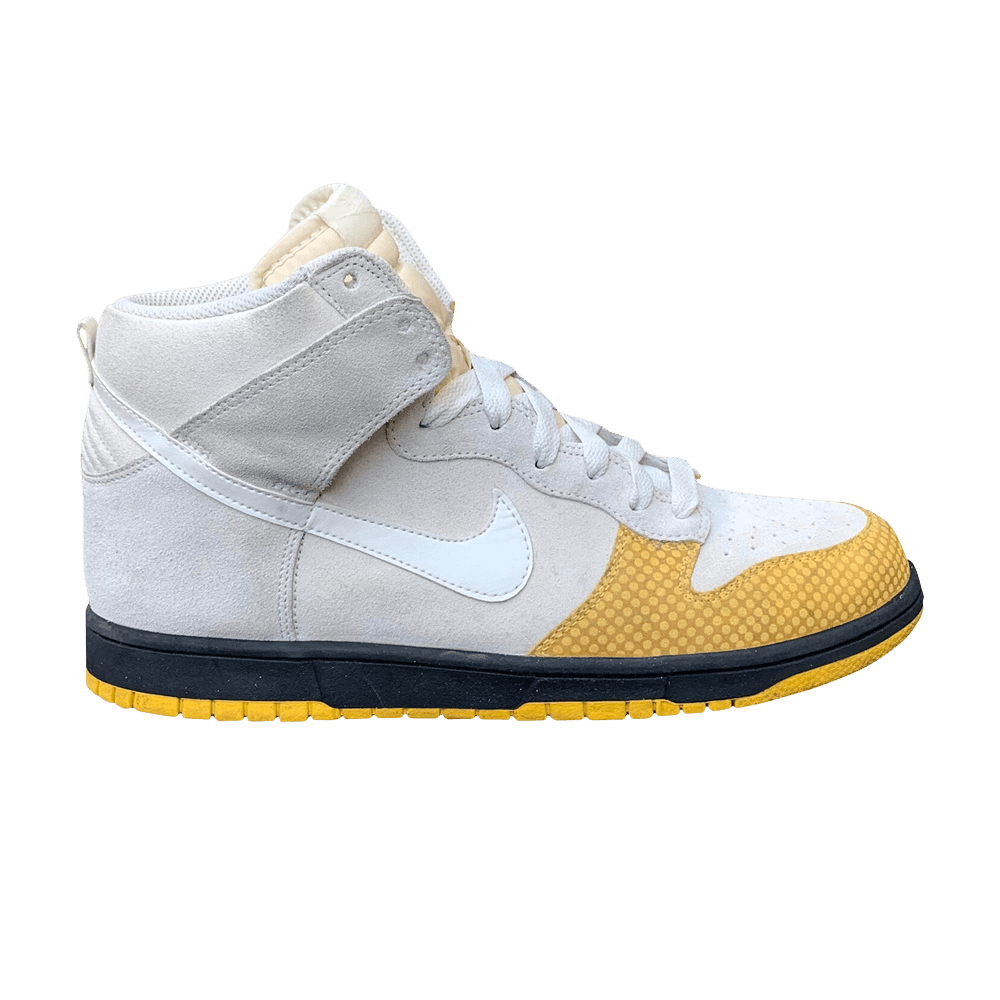 dunk high varsity maize goat