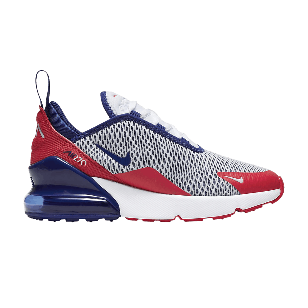 nike airmax 270 red white blue