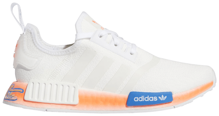 Adidas NMD R1 J Graffiti White Signal Coral