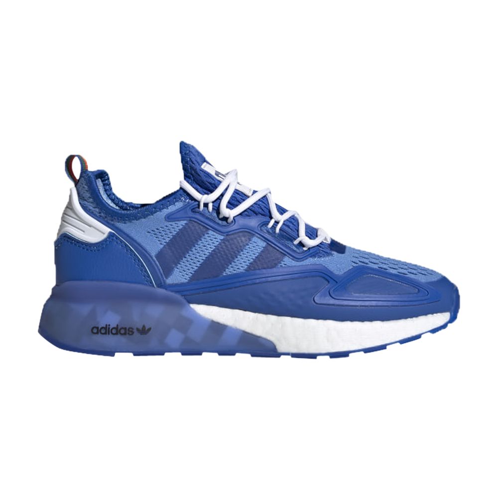 Pre-owned Adidas Originals Adidas Ninja X Zx 2k Boost J 'time In - Blue' | Kid's Size 5