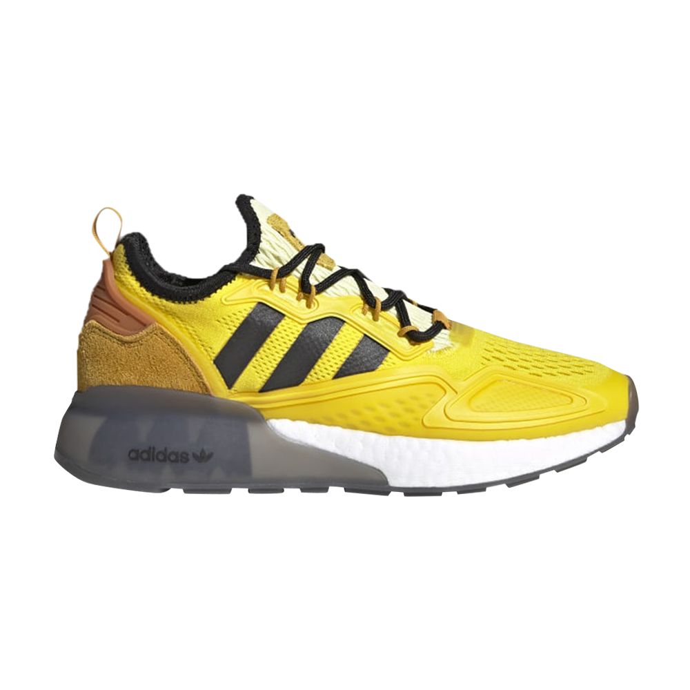 Pre-owned Adidas Originals Adidas Ninja X Zx 2k Boost J 'time In - Yellow Legacy Gold' | Kid's Size 4
