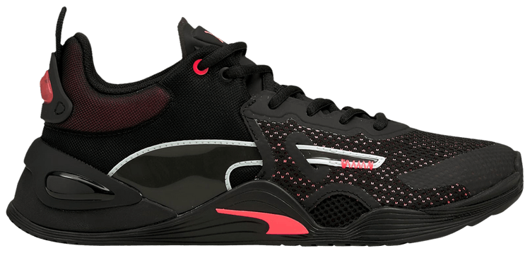 Puma Wmns Fuse Black Ignite Pink
