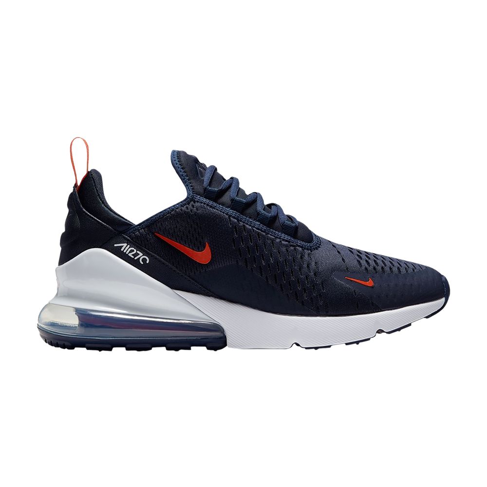 Nike Air Max 270 'Obsidian Orange' | Blue | Men's Size 12 - CD1506-400