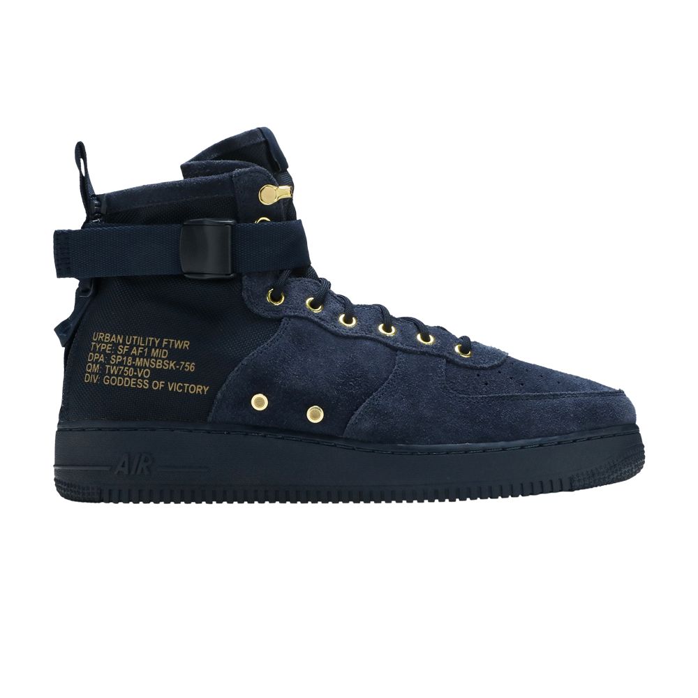 Nike SF Air Force 1 Mid 'Obsidian' | Blue | Men's Size 9.5