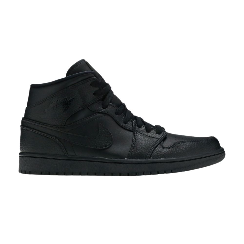 Air Jordan 1 Mid 'Triple Black' 2020 | Men's Size 10.5