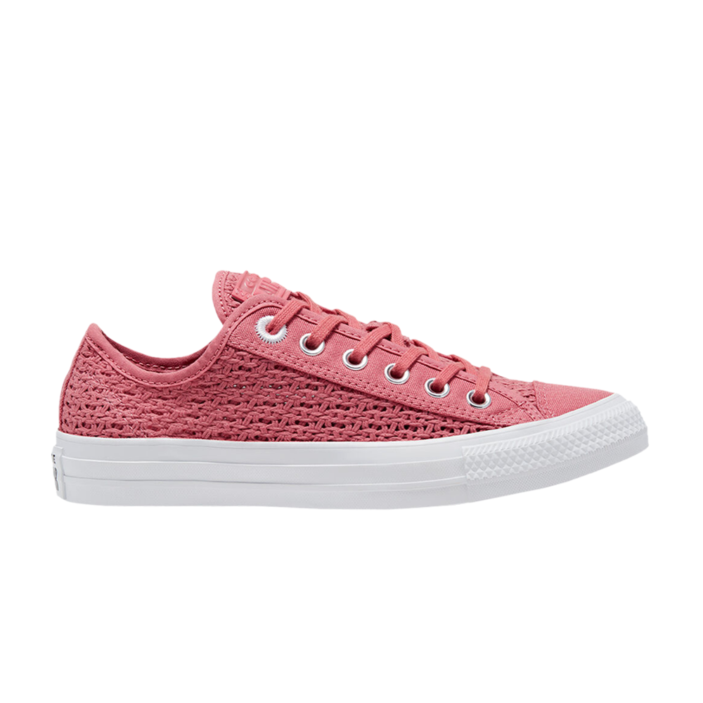 Pre-owned Converse Wmns Chuck Taylor All Star Low 'crochet - Madder Pink'