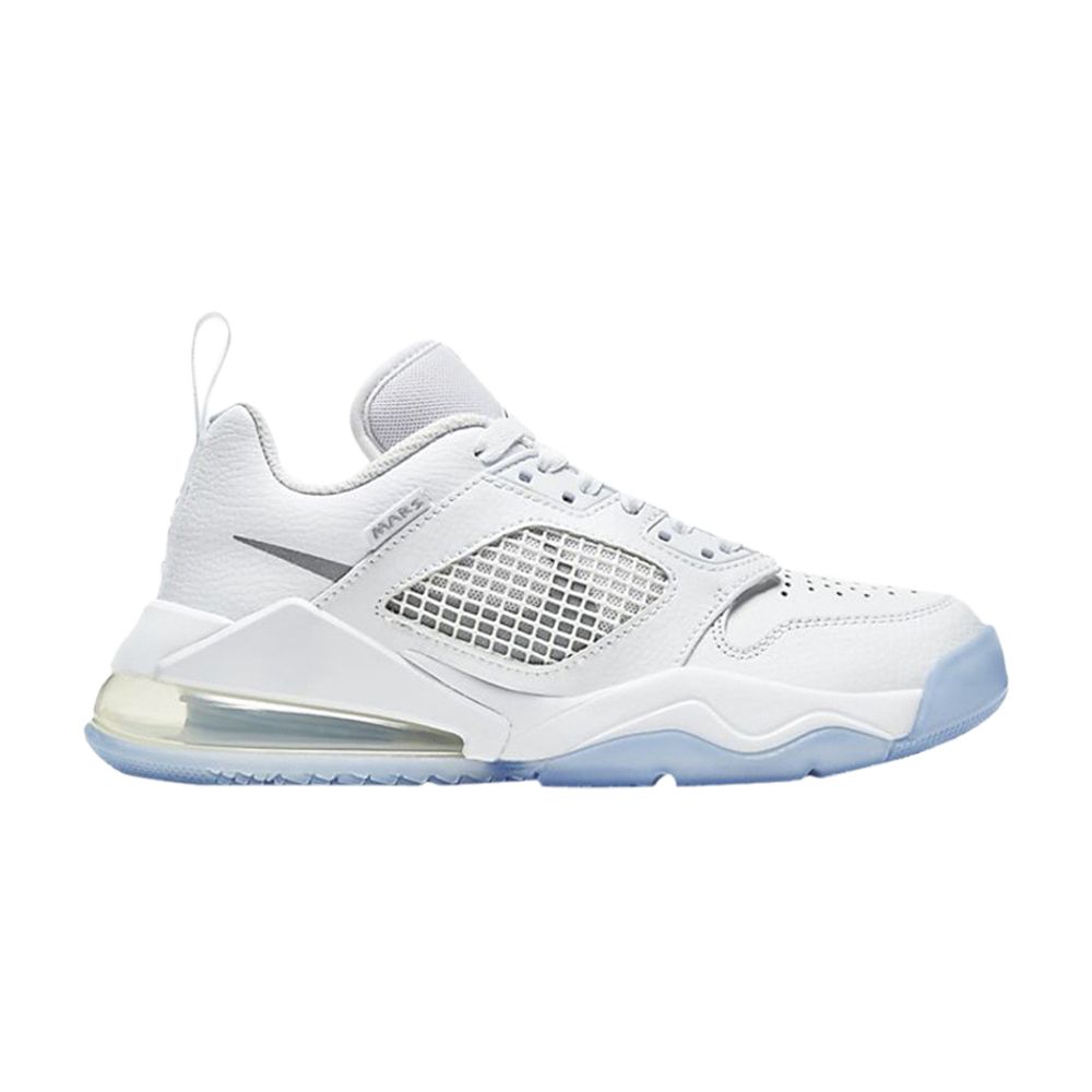 Pre-owned Air Jordan Jordan Mars 270 Low Gs 'pure Money' | White | Kid's Size 6.5