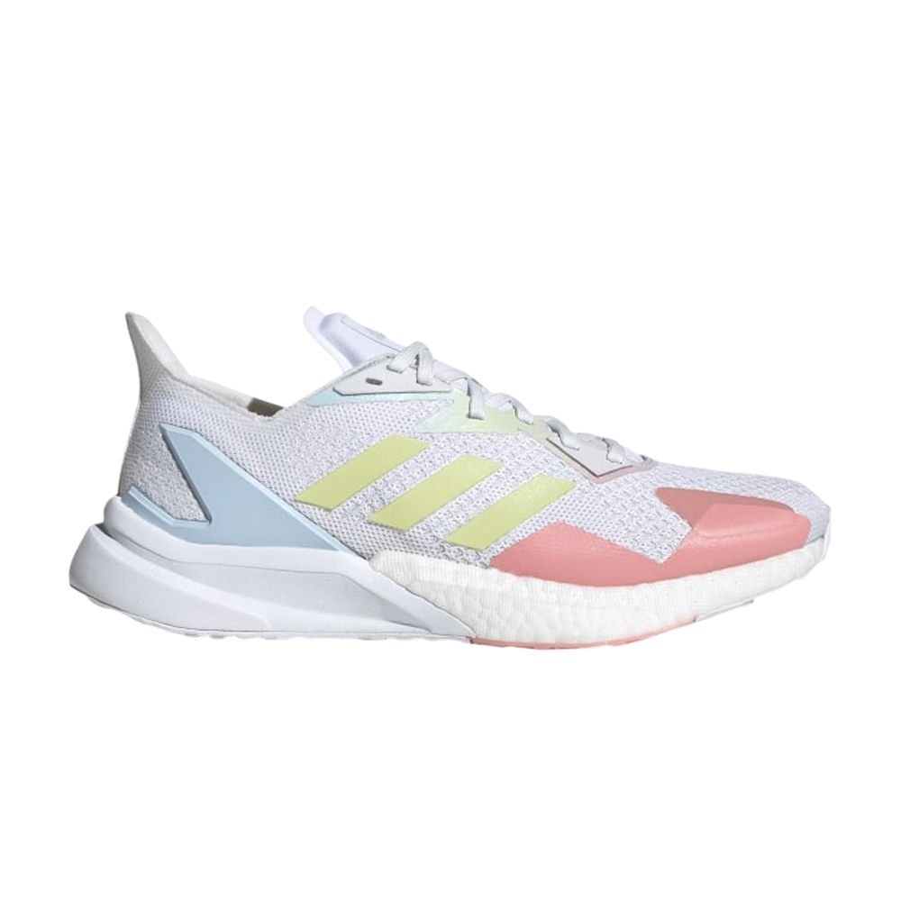 Pre-owned Adidas Originals Wmns X9000l3 'yellow Tint Pink' In White