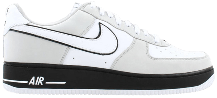 White air force sales 1 black trim