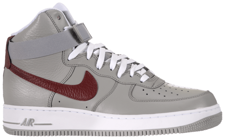 Nike Air Force 1 High 07 Medium Grey Red
