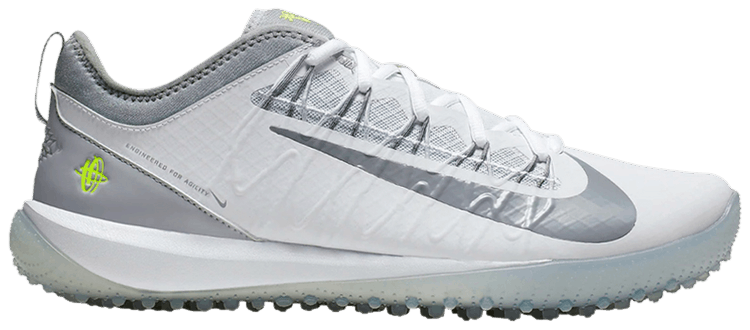 Nike Alpha Huarache 7 Pro Turf White Wolf Grey