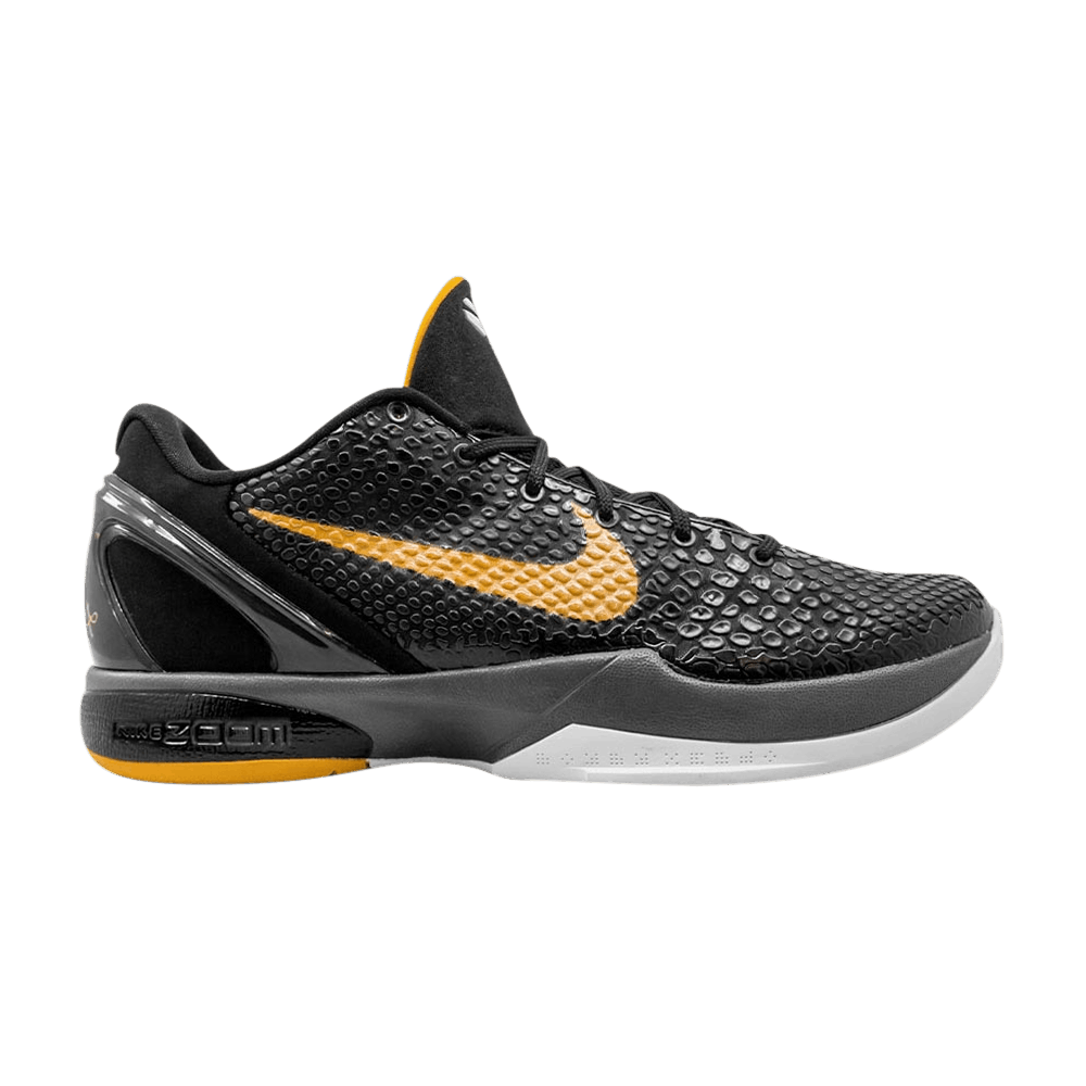 Kobe 6 black and yellow clearance