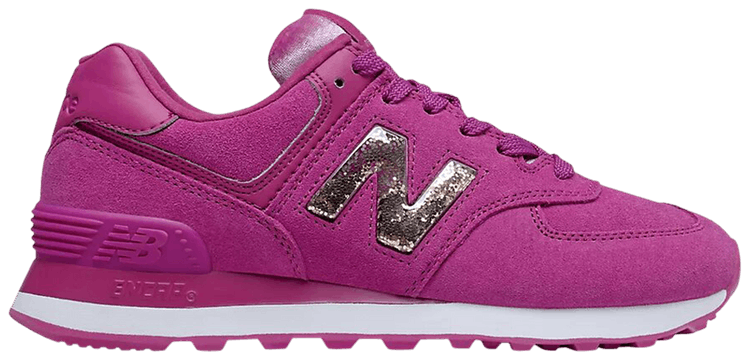 New Balance Wmns 574 Crushed Metallic   Jewel