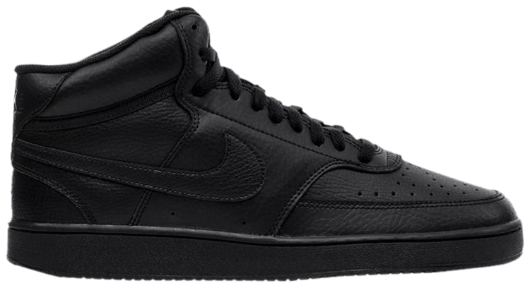 Court Vision Mid 'Triple Black'