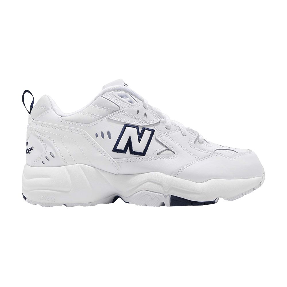 new balance 608 white and navy