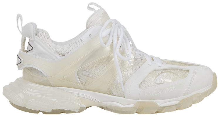 スニーカー BALENCIAGA Women Sneakers 647741 W3BM1 9000 white Buy Balenciaga Wmns Track Sneaker 'Clear Sole - White Cream