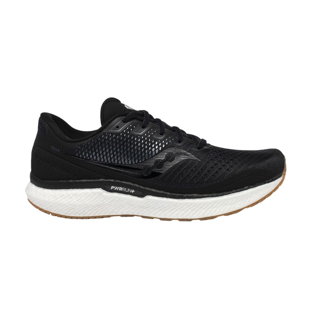 Pre-owned Saucony Wmns Triumph 18 'black Gum'