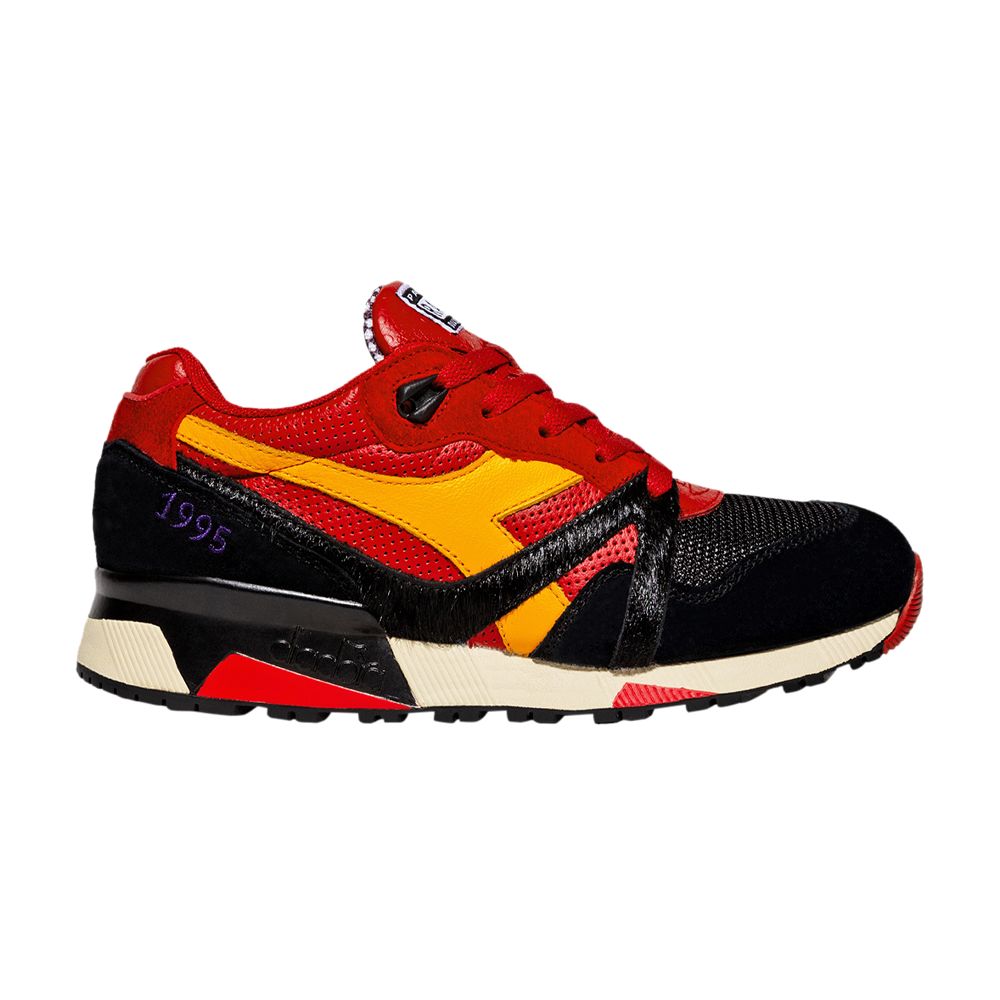 Pre-owned Diadora Packer Shoes X Raekwon X N9000 'cuban Linx' In Red