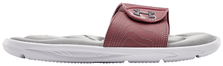 Under Armour Wmns Ignite 9 Slide White Hushed Pink