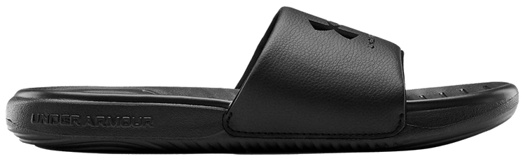 Under Armour Wmns Ansa Fixed Slides Triple Black